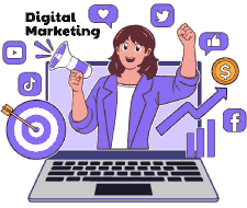 Services 3 Digital marketing services in India by Crown Creatives